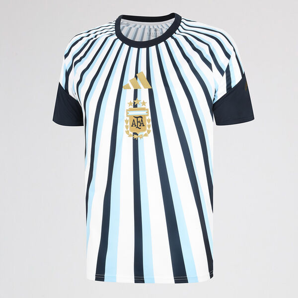 Camiseta Selecci&oacute;n Argentina adidas Prepartido Titular 26 Hombre