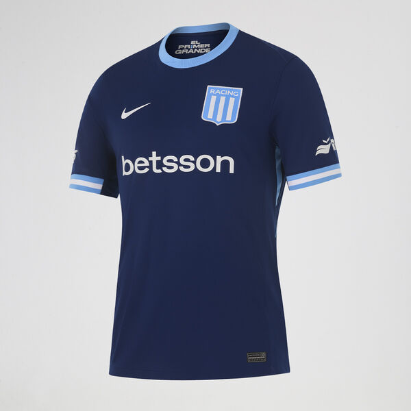 Camiseta Racing Club Nike Visitante 2026 Stadium Hombre