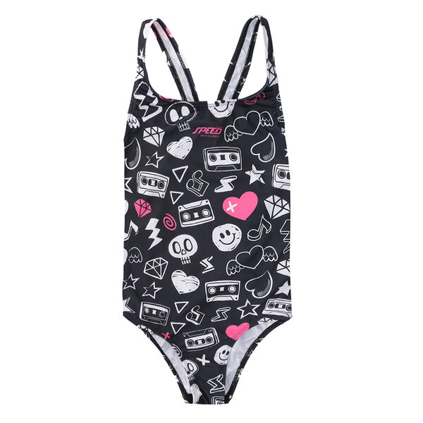 Traje de Baño Infantil Speed Estampada