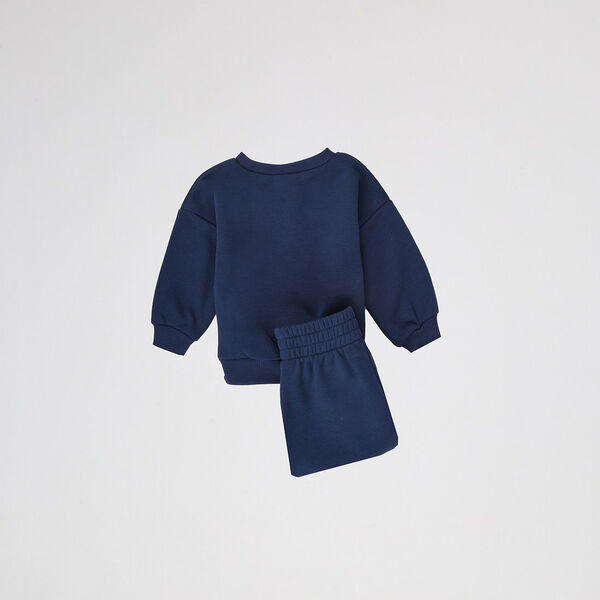 Conjunto Jordan Essential Fleece Crew Infantil