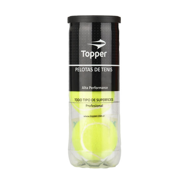 Pelotas Topper de Tenis x Tubo