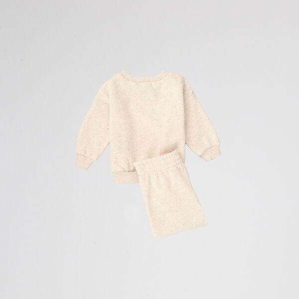 Conjunto Jordan Essential Fleece Crew Infantil