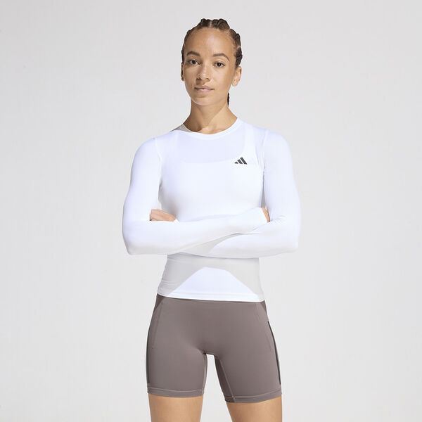 Remera Entrenamiento adidas Power Essentials Manga Larga Mujer