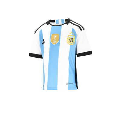 Camiseta Fútbol adidas Argentina Titular 3 Estrellas 2022 Niño