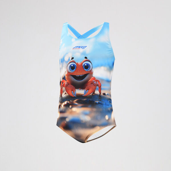 Traje De Baño Speed Happy Crab Niña