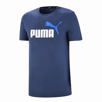 Remera Entrenamiento Puma Essentials Col Logo Hombre