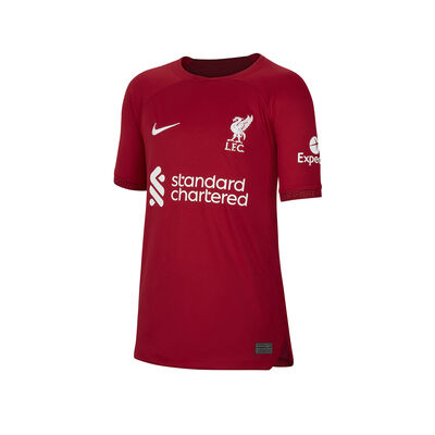 Camiseta Nike Liverpool Fc 2022/23 Stadium Home Infantil