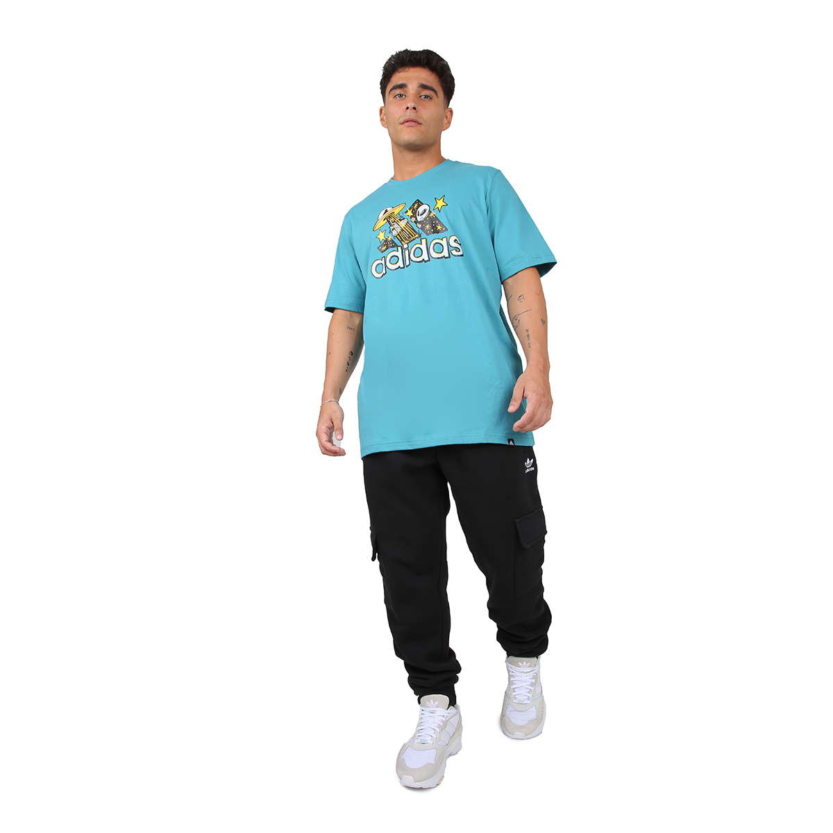 Remera Urbana adidas Dream Doodle Fill Hombre,  image number null