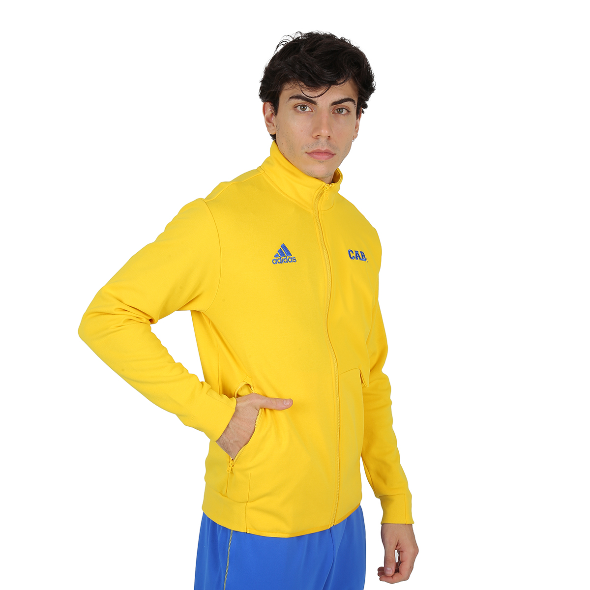 Campera Fútbol didas Anthem Boca Juniors Hombre,  image number null