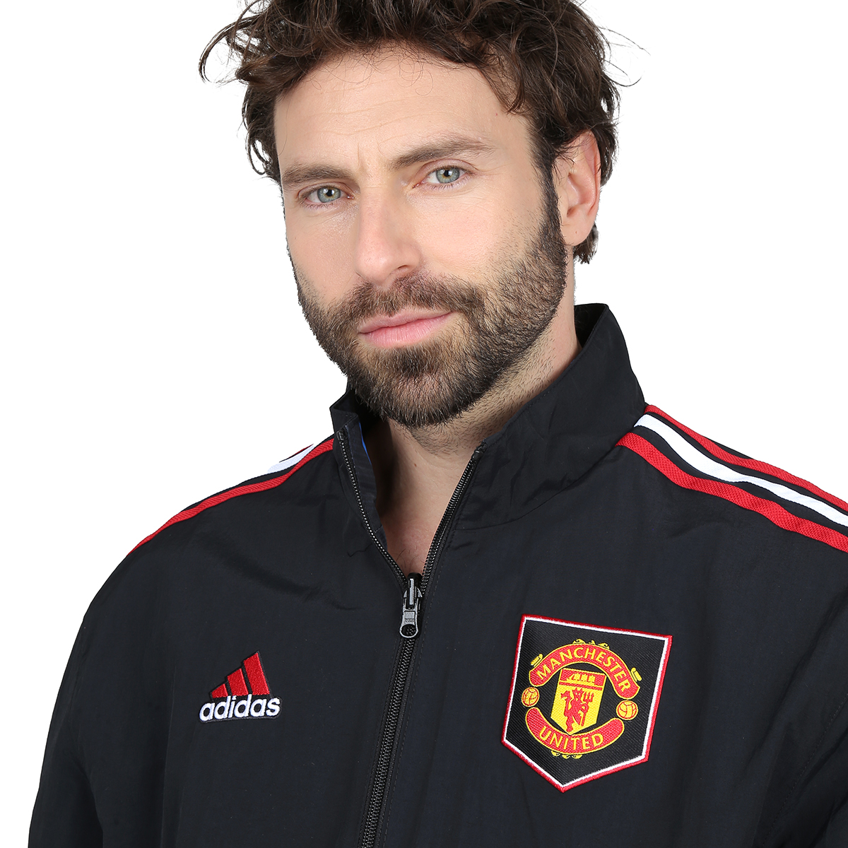 Campera Fútbol Manchester United adidas Anthem,  image number null