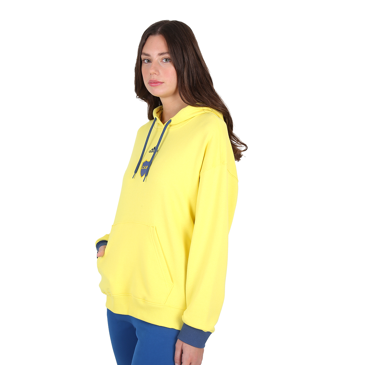 Buzo adidas amarillo mujer on sale