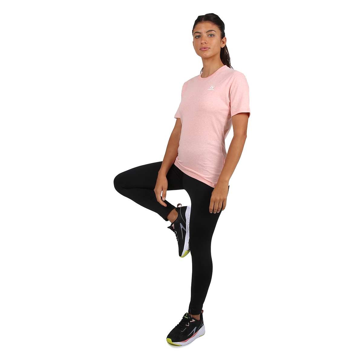 Remera Entrenamiento Topper Básicos Mc Mujer,  image number null