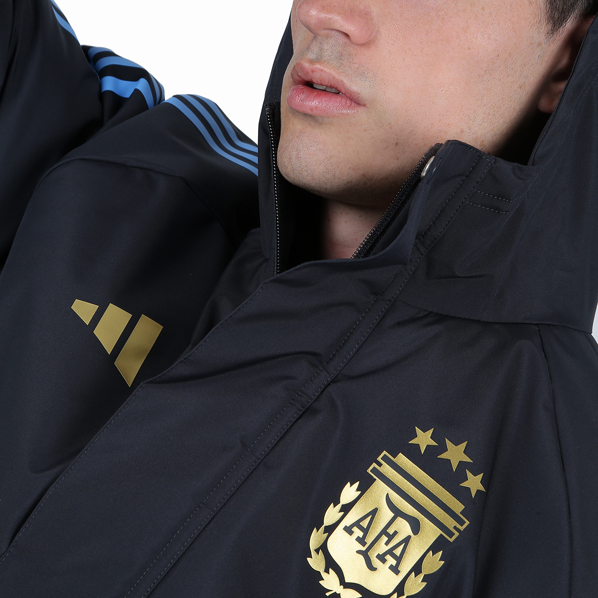 Campera Fútbol adidas Argentina Tiro 24 Club Stadium Hombre,  image number null