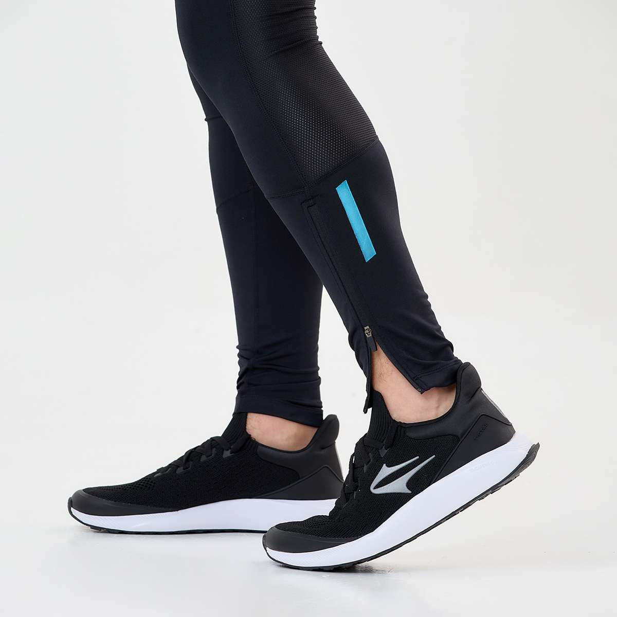 Calza Running Topper Larga Hombre,  image number null