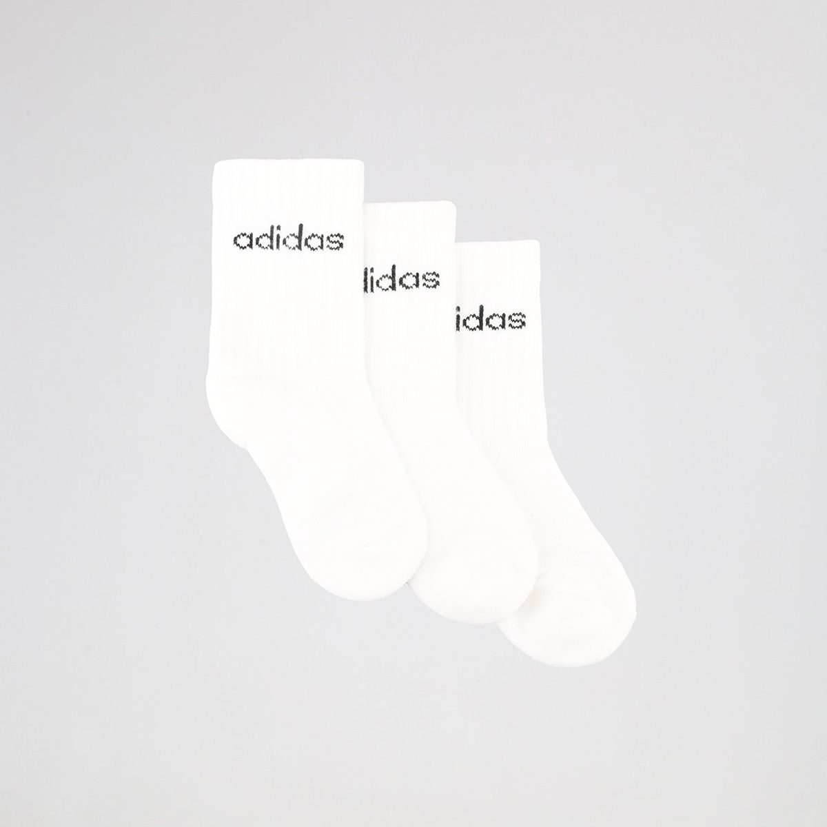 Pack de Medias adidas Linear X3 media ca&ntilde;a Infantil,  image number null