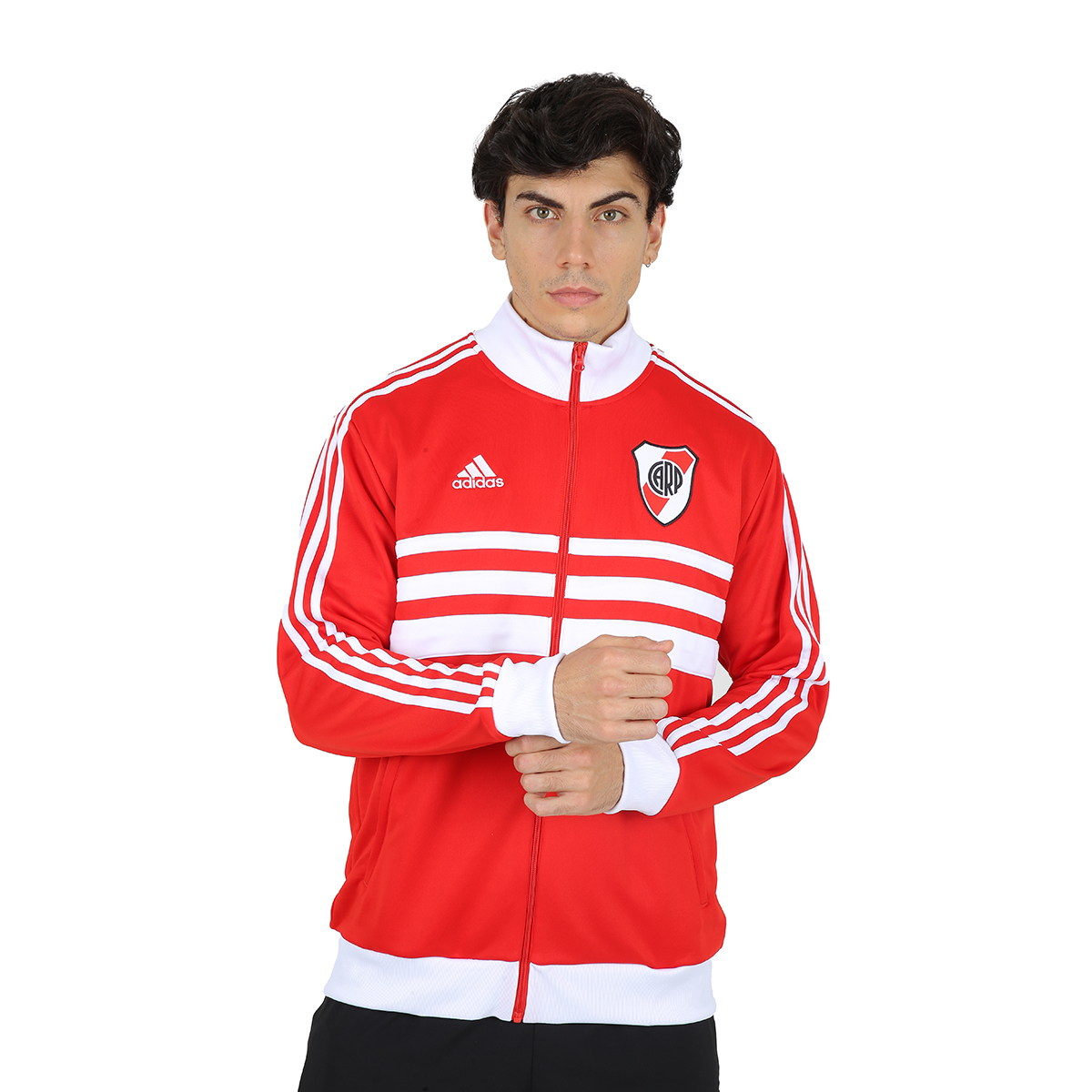 Buzo Fútbol adidas River Plate 3 Tiras Hombre,  image number null