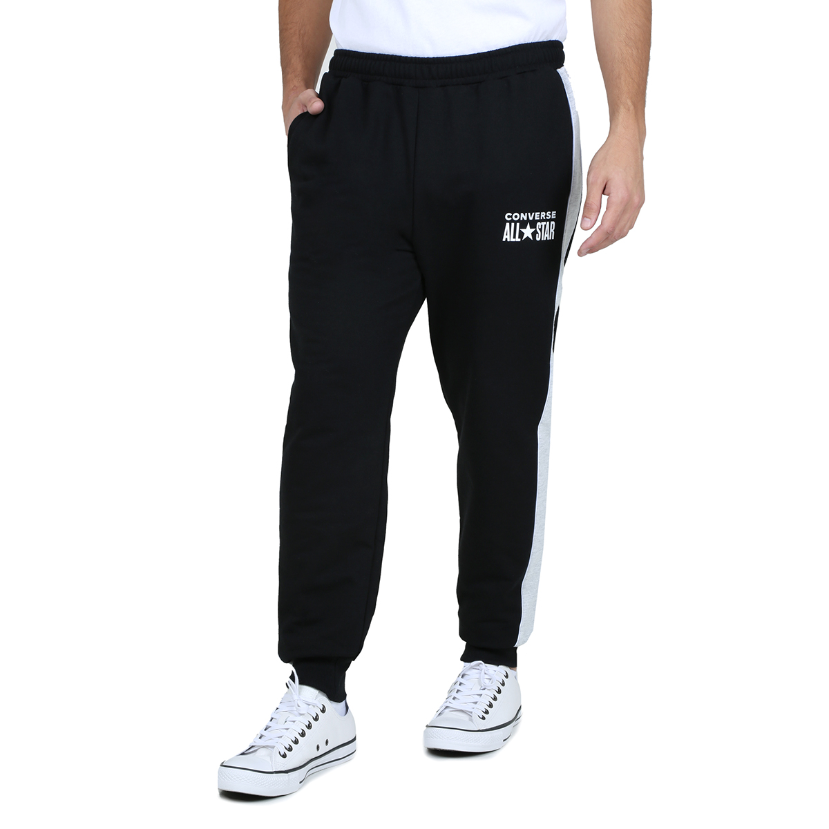 Pantal&oacute;n Converse All Star Lateral Stri,  image number null