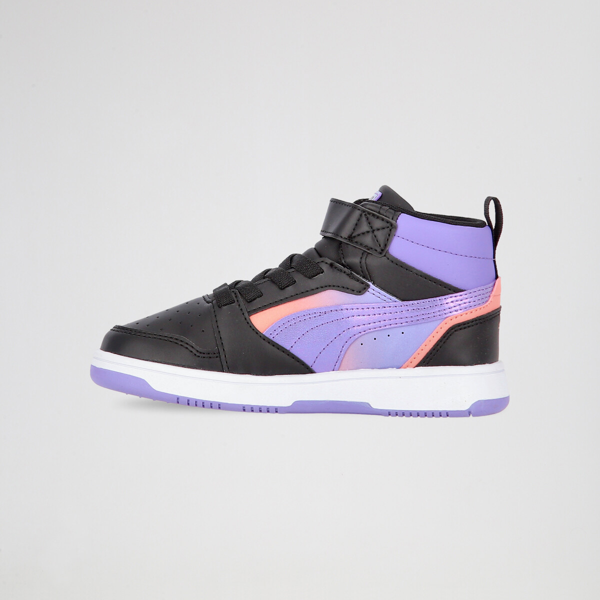 Zapatillas ca&ntilde;a alta Puma Rebound V6 Mid Blurr Ni&ntilde;a,  image number null