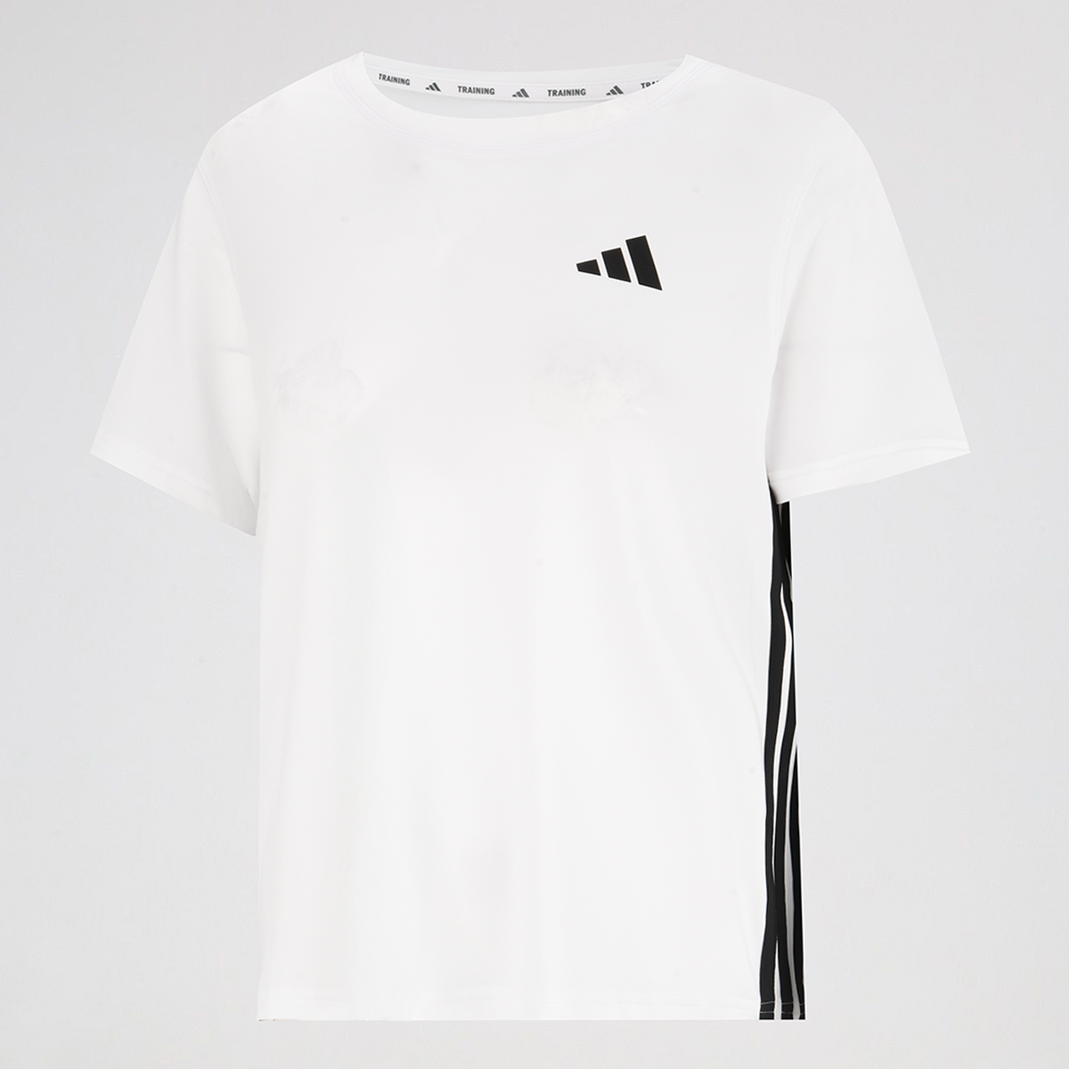 Remera adidas 3 Tiras Crew de Mujer,  image number null