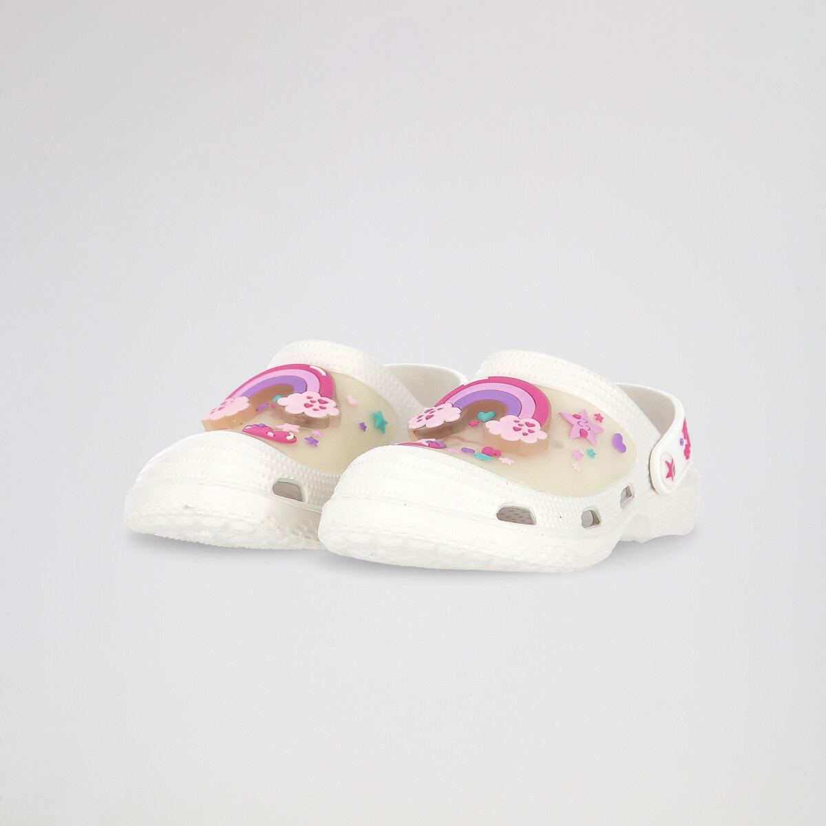 Zuecos Nataci&oacute;n Footy con luz Goma Infantil,  image number null