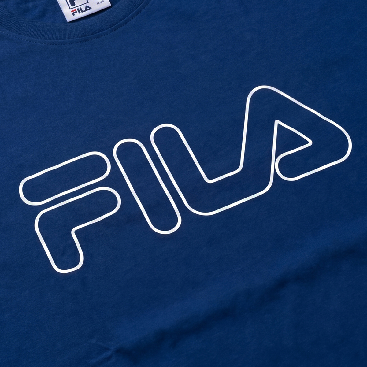 Remera Fila Letter Outline Hombre,  image number null