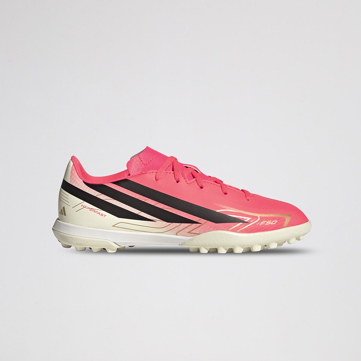 Botines F&uacute;tbol adidas F50 Hyperfast Club TF Infantil,  image number null