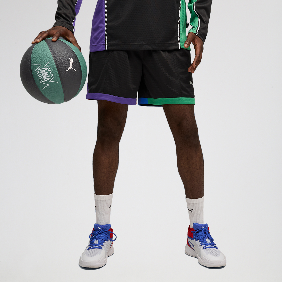 Short Puma Hoopaverse Mesh Hombre,  image number null