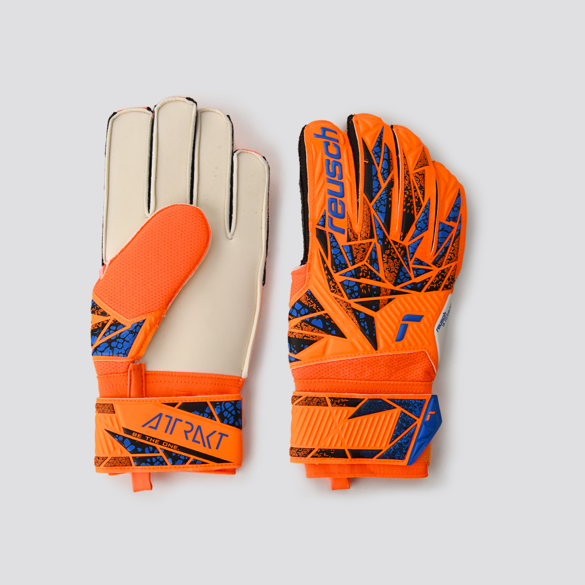 Guantes Fútbol Reusch Semi Profesional Attrakt Solid Hombre,  image number null
