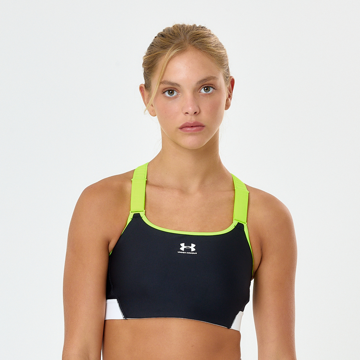 Top Running Under Armour HeatGear High Pocket Mujer,  image number null