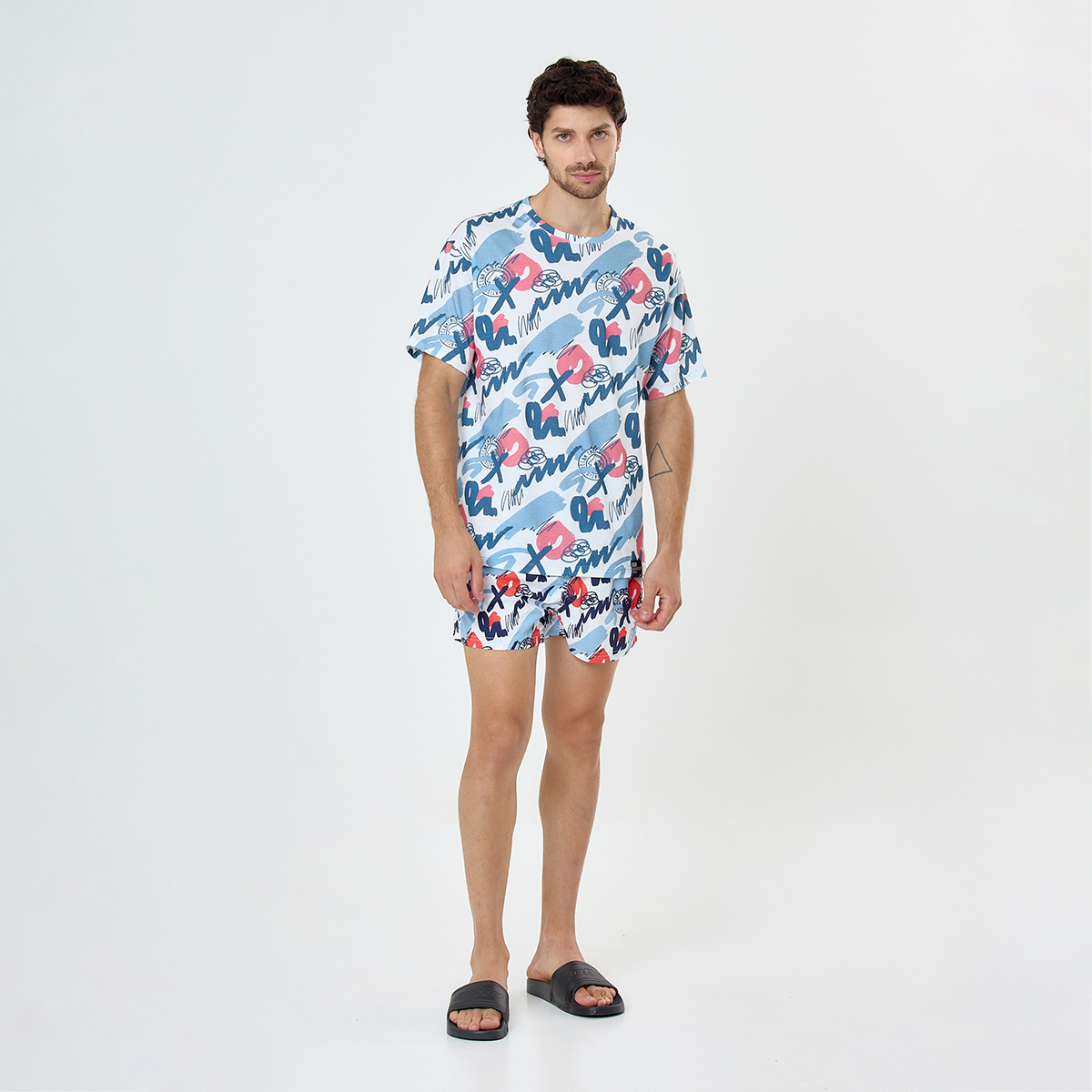 Traje De Baño Lotto Full Enjoy Hombre,  image number null