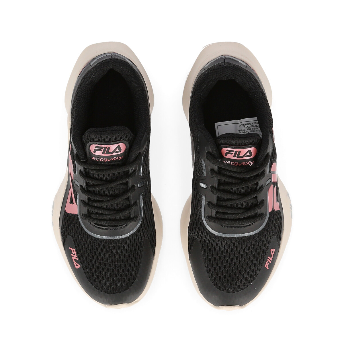 Zapatillas fila niña negras new arrivals