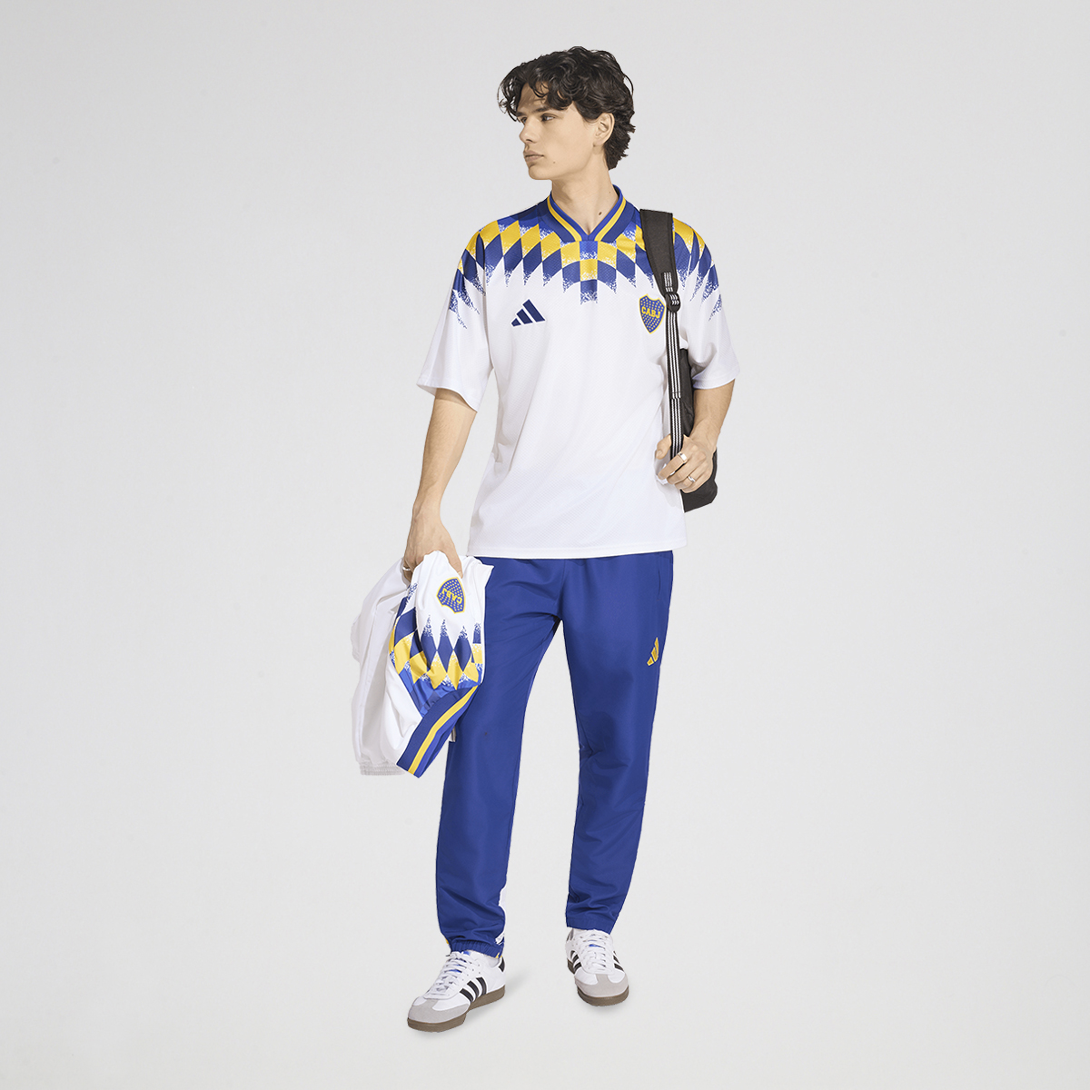 Pantal&oacute;n Boca Juniors adidas Stadium 26 27 Hombre,  image number null