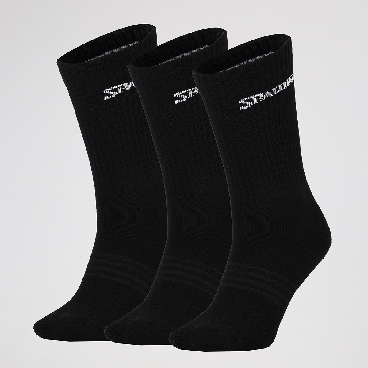 Pack de Medias ca&ntilde;a media Spalding Crew X6,  image number null