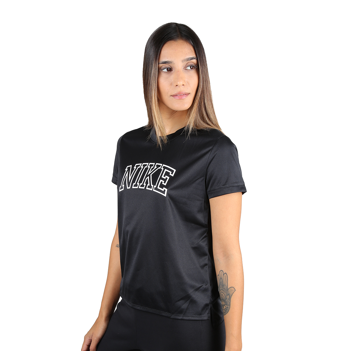 Remera Running Nike Dri-Fit Swoosh Mujer,  image number null