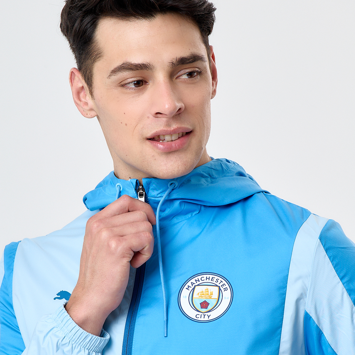 Campera Puma Manchester City Pre Partido Hombre,  image number null