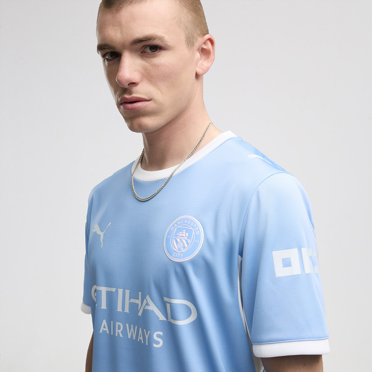 Camiseta Manchester City Puma Titular 26 27 Hombre,  image number null