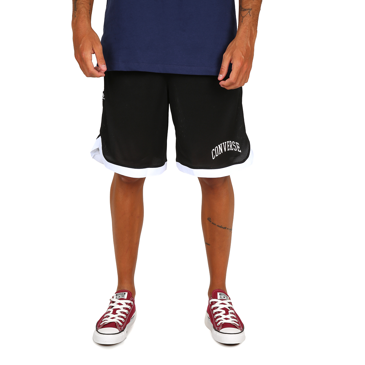 Short Converse Star Chevron Mesh