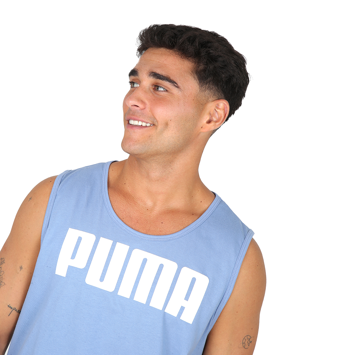 Musculosa Puma Essentials Logo Hombre Algodón,  image number null