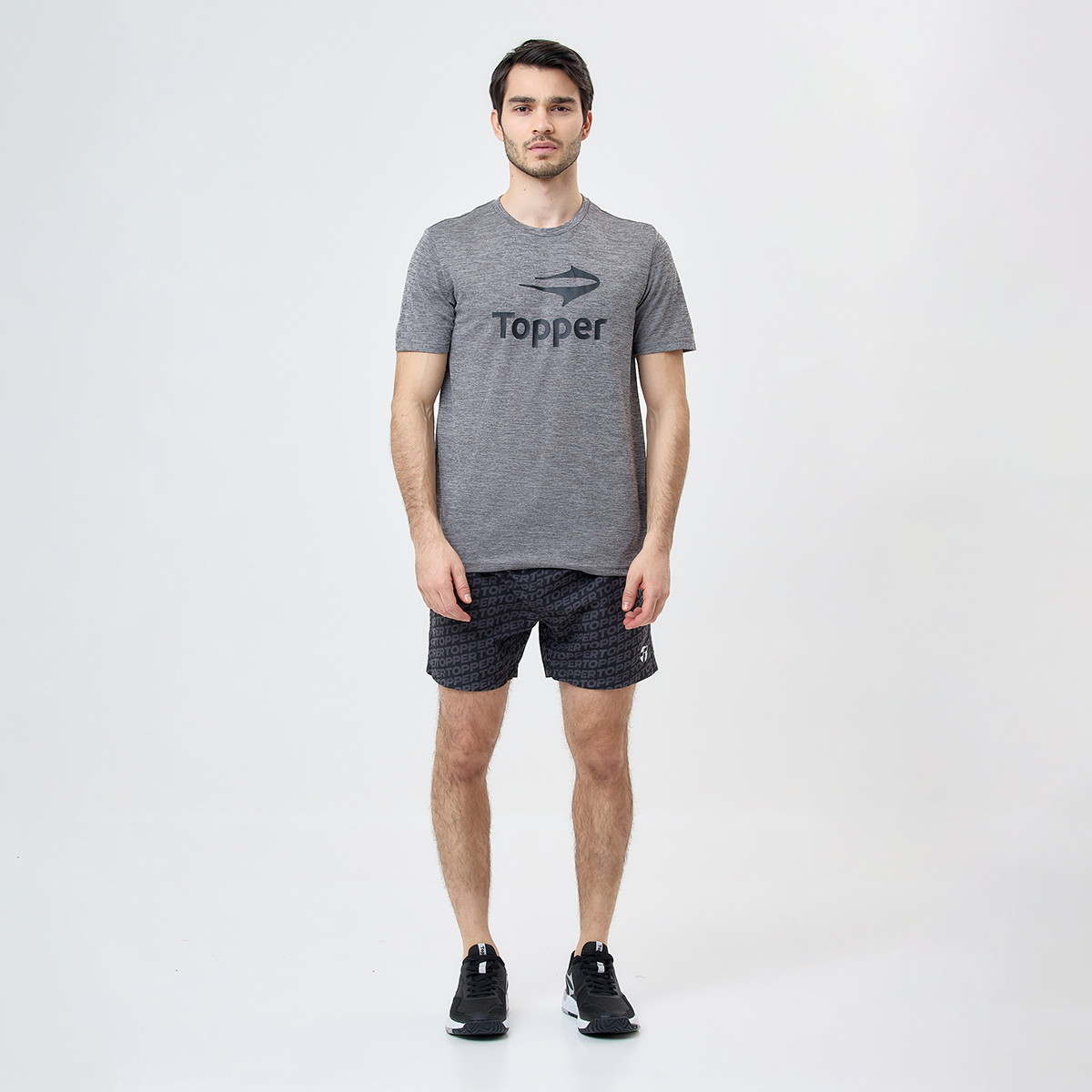 Remera Entrenamiento Topper Brand Hombre,  image number null