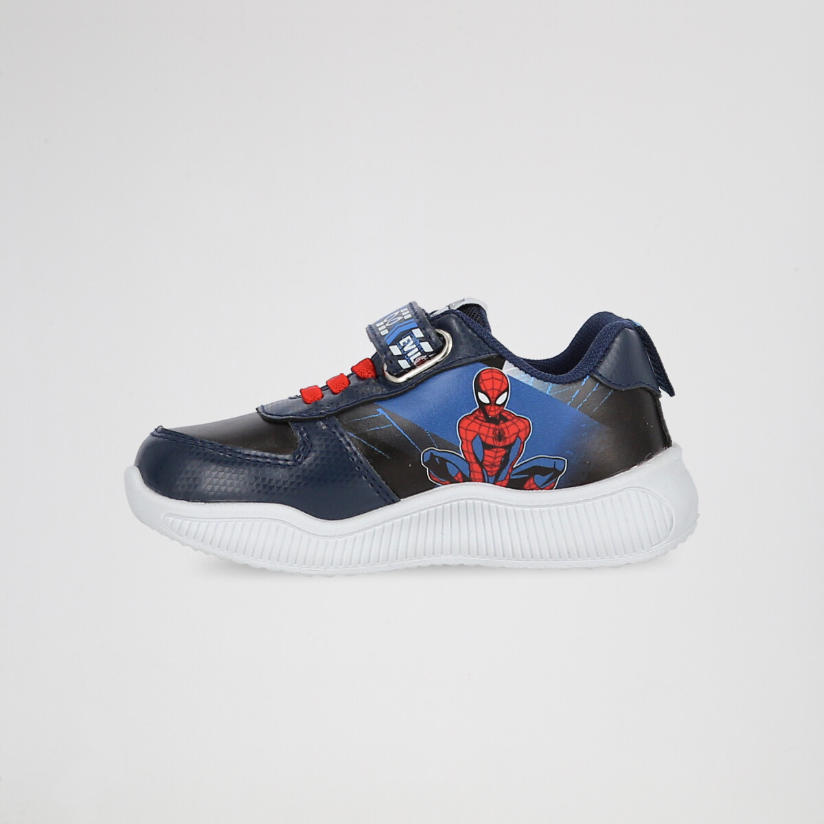 Zapatillas Footy Spiderman Plus Infantil con luces,  image number null