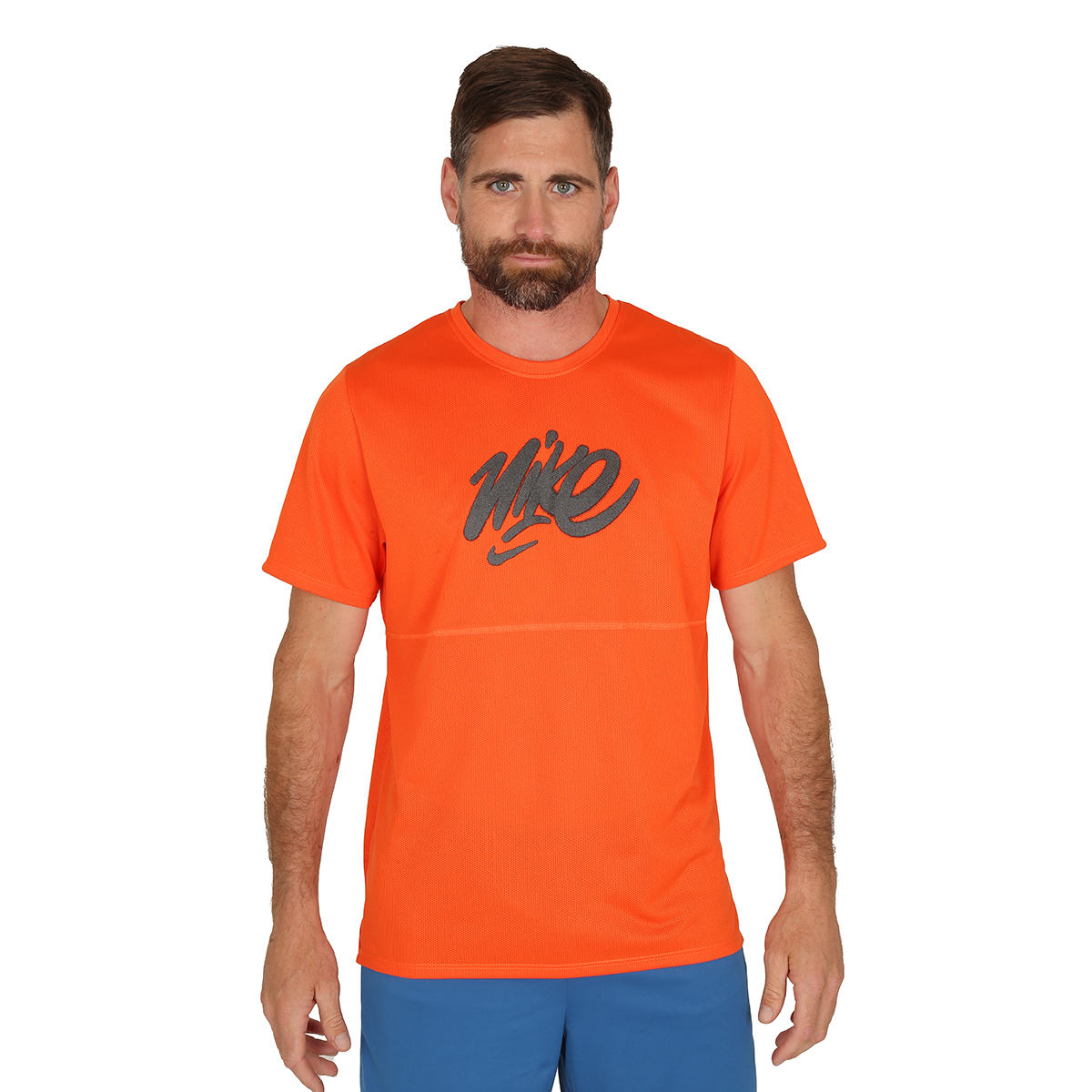 Remera nike naranja top