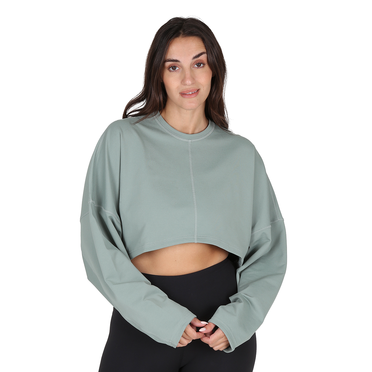 Buzo cropped adidas deals