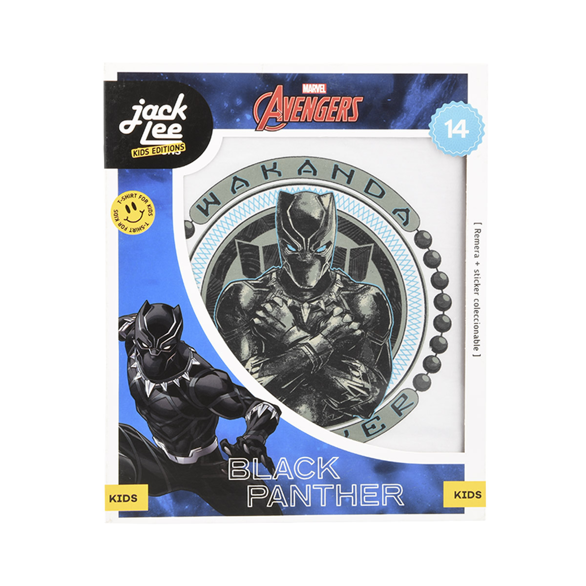 Remera Jack Lee Black Panther,  image number null