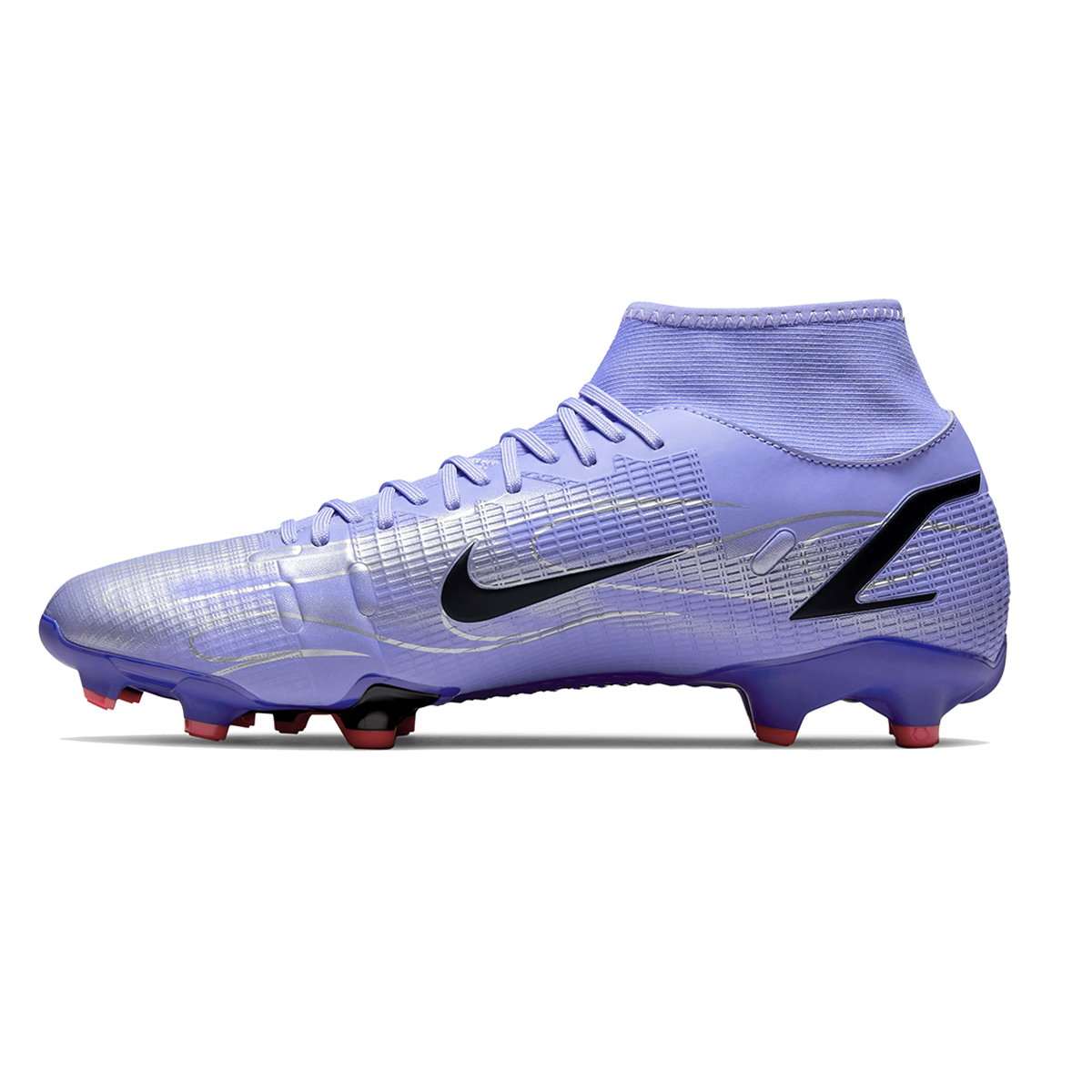 Botines nike morados deals