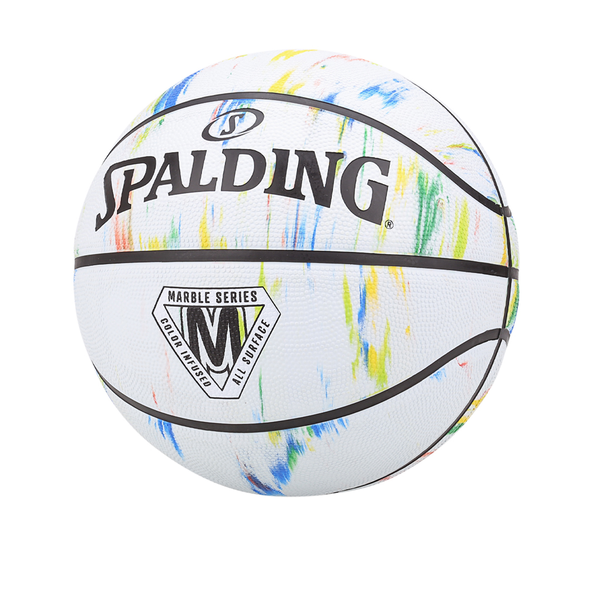 Pelota Spalding Marble Series Rainbow,  image number null