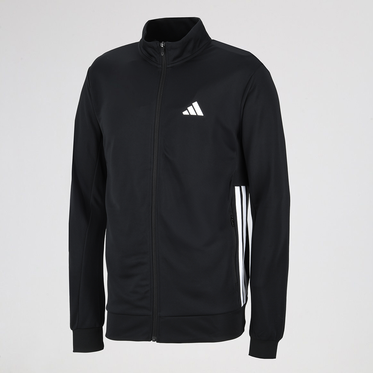 Buzo con Cierre Entrenamiento adidas Essentials 3 Tiras Hombre,  image number null