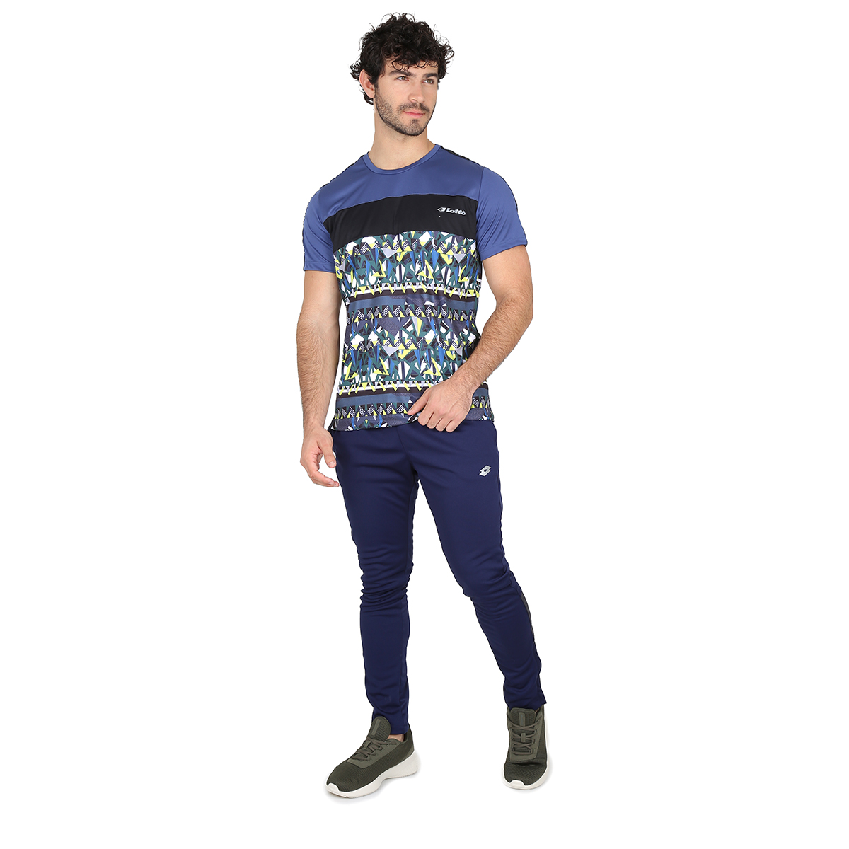 Remera Urbana Lotto Geometric Hombre,  image number null