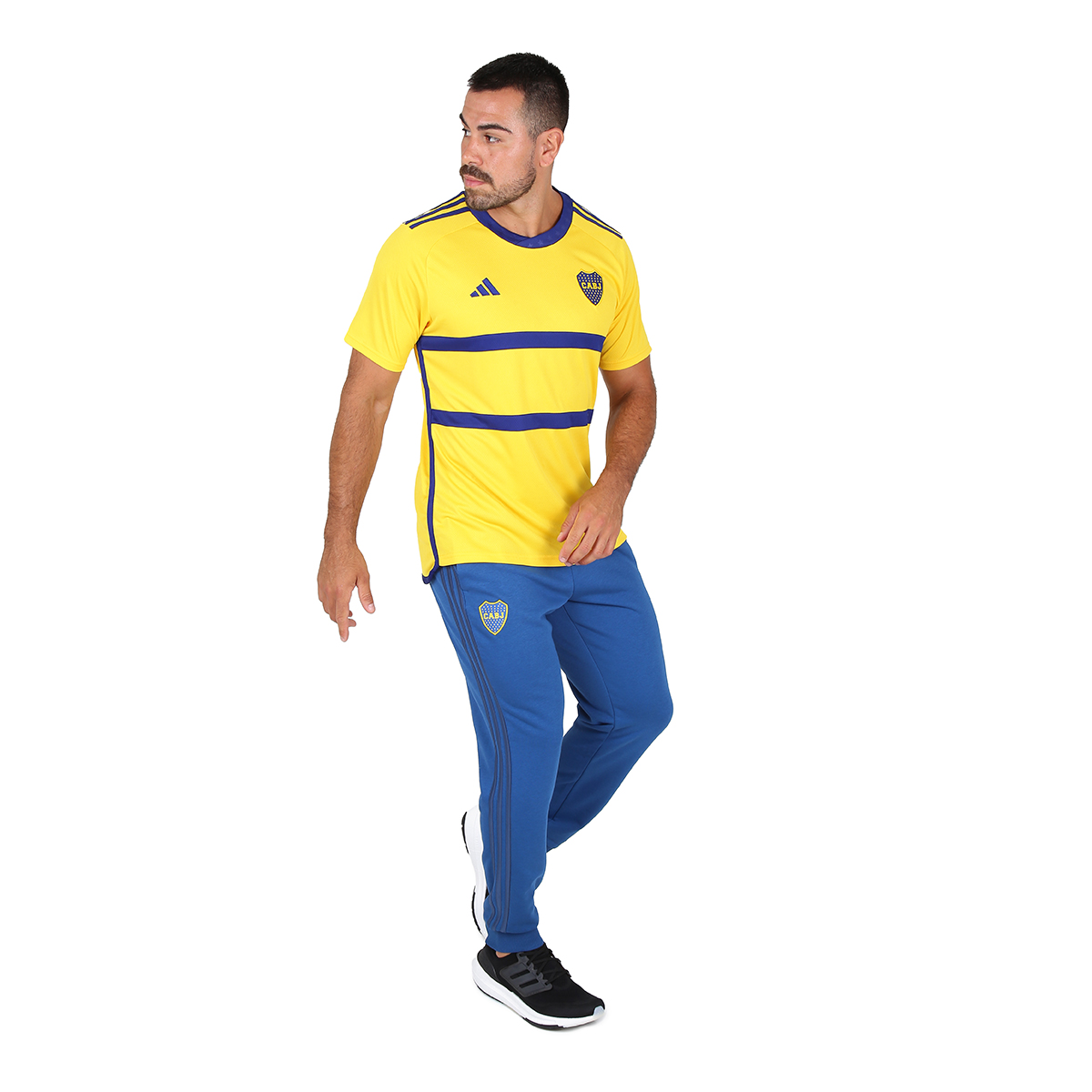 Pantalón Futbol Boca Juniors adidas Dna Hombre,  image number null