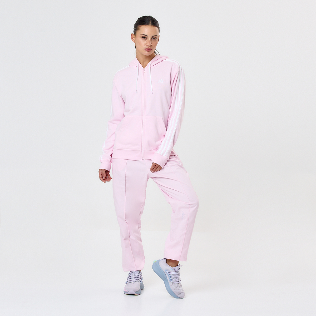 Buzo adidas Essentials French Terry Regular 3 Bandas Mujer,  image number null