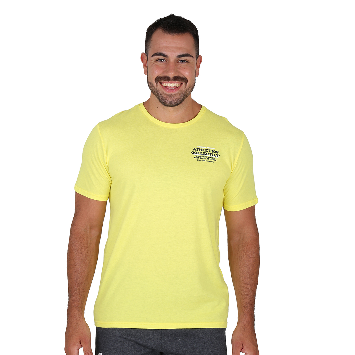 Remera Training Under Armour Boost Your Mood Hombre,  image number null
